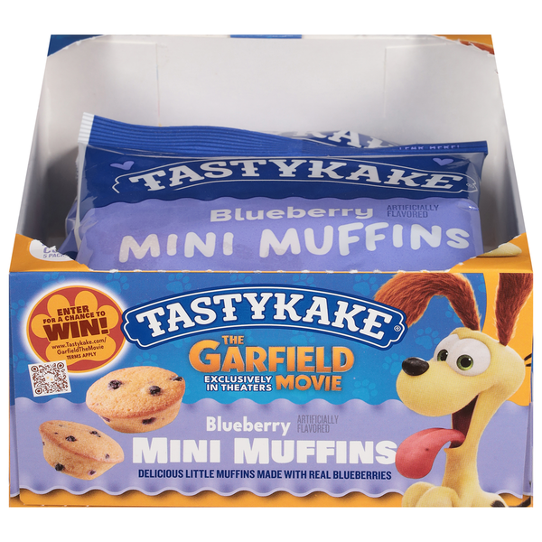 Bakery Desserts Tastykake Muffins, Blueberry, Mini hero