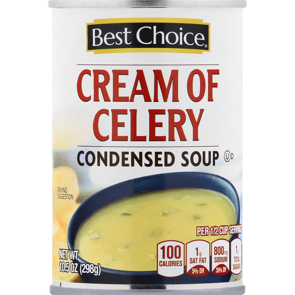 Holiday Items Best Choice Condensed Soup, Cream of Celery hero