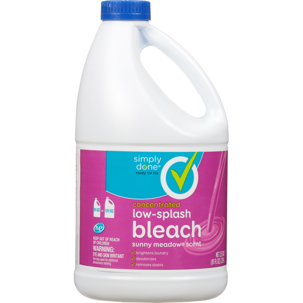 Laundry Simply Done Bleach, Low-Splash, Concentrated, Sunny Meadow Scent hero