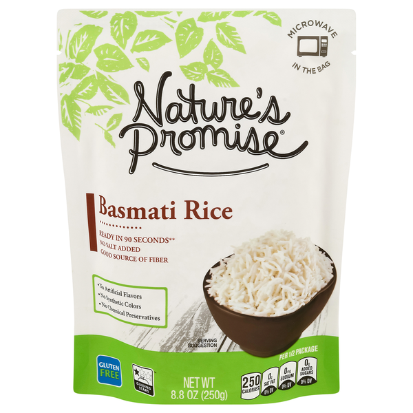 Grains, Rice & Dried Goods Nature's Promise 90 Seconds Basmati Rice hero