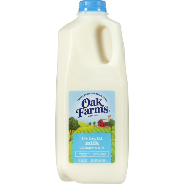 Milk Oak Farms Lowfat Milk hero