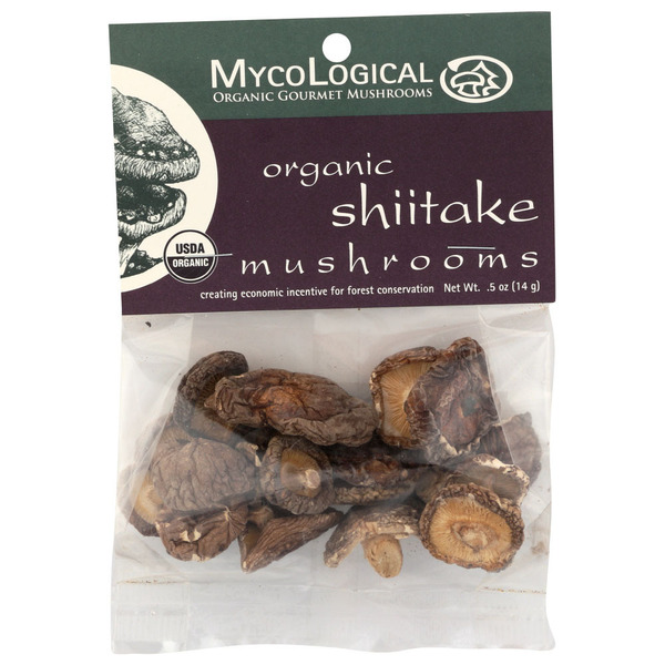 Nuts, Seeds & Dried Fruit Mycological Organic Shiitake Mushrooms hero