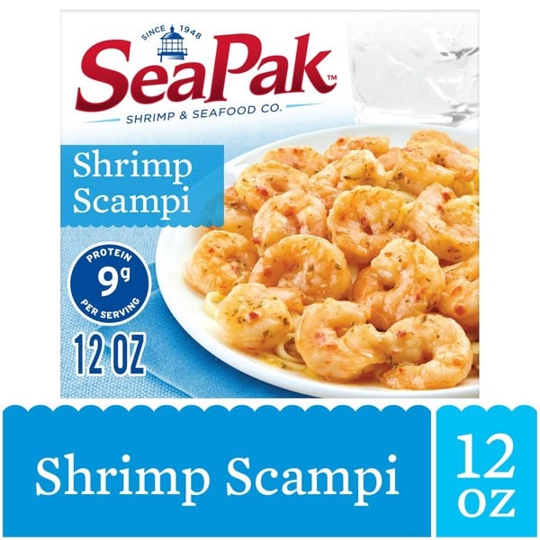 Frozen Meat & Seafood SeaPak Shrimp Scampi in a Blend of Real Butter hero