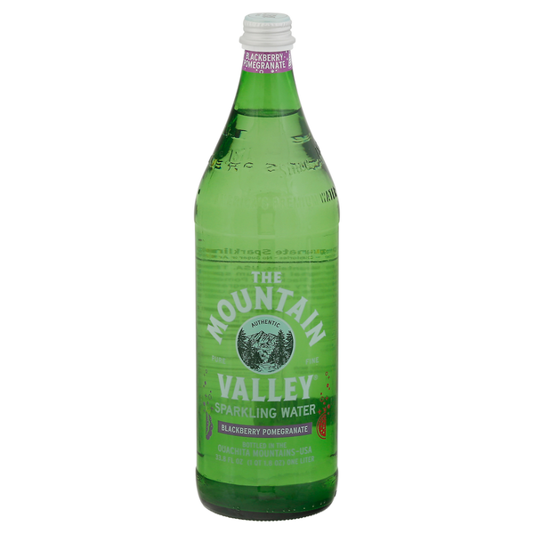 Water, Seltzer & Sparkling Water The Mountain Valley Sparkling Water, Blackberry Pomegranate hero