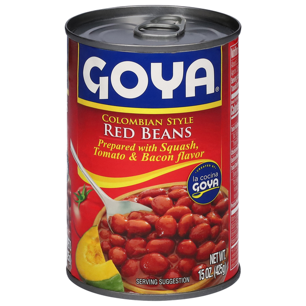 Canned Meals & Beans Goya Red Beans, Colombian Style hero