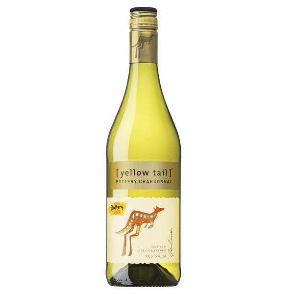 White Wines [yellow tail] Buttery Chardonnay hero