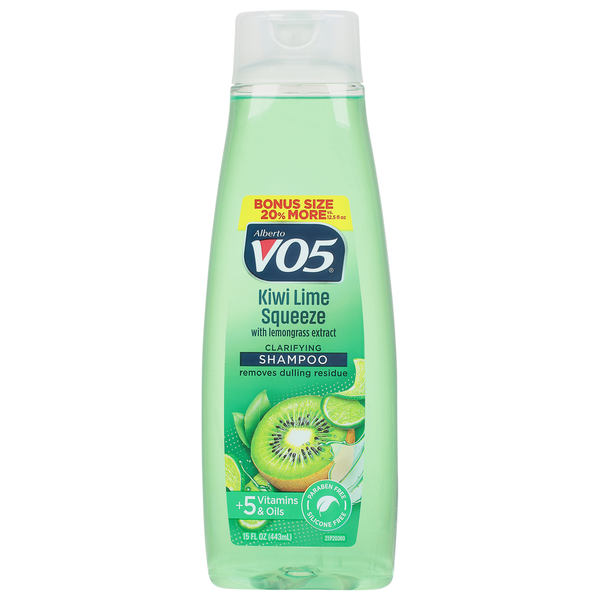 Hair Care Alberto VO5 Shampoo, Clarifying, Kiwi Lime Squeeze hero