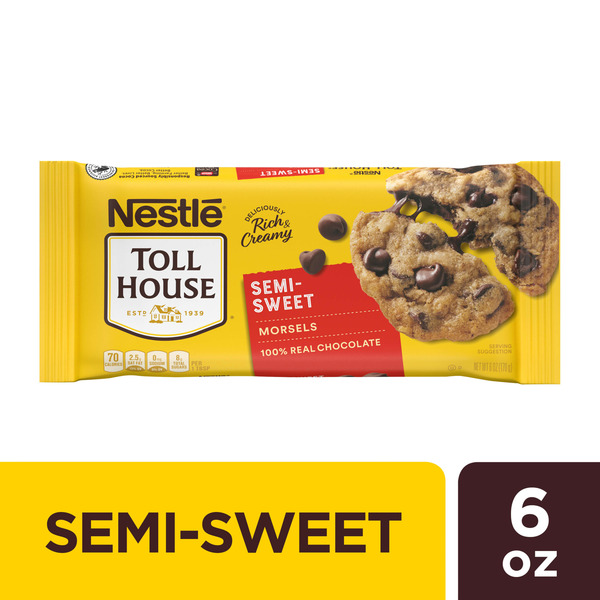 Baking Supplies & Decor Nestle Semi-Sweet Chocolate Morsels hero