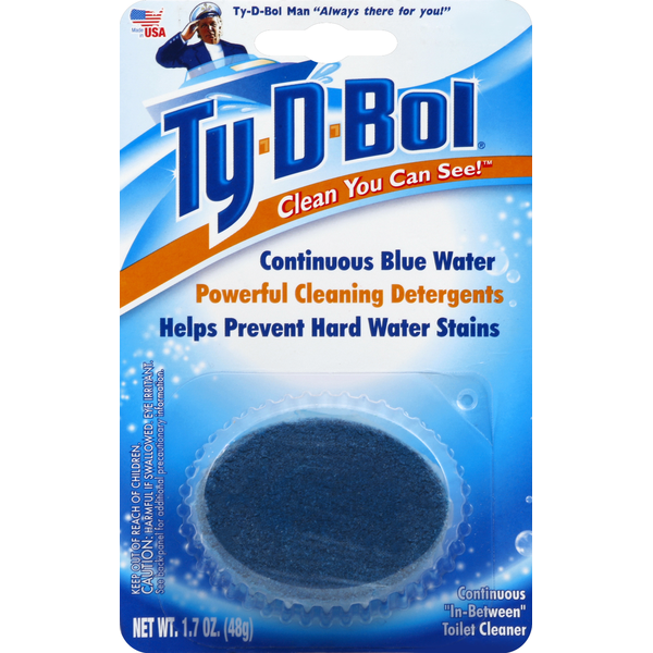 Cleaning Products Ty⬝D⬝Bol Toilet Cleaner, Continuous In-Between hero