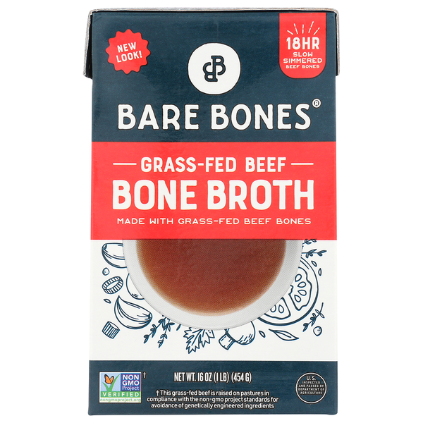 Soup, Broth & Bouillon Bare Bones Grass-Fed Beef Bone Broth hero