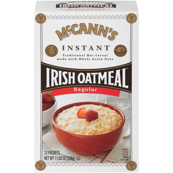 Hot Cereal & Pancake Mixes McCann's Regular Instant Irish Oatmeal hero