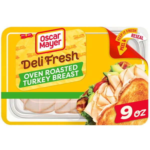 Lunch Meat Oscar Mayer Oven Roasted Turkey Breast Sliced Lunch Meat, for a Low Carb Lifestyle hero