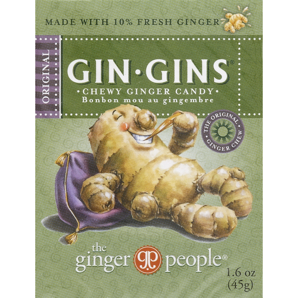 Candy & Chocolate The Ginger People Gin-Gins, Original hero