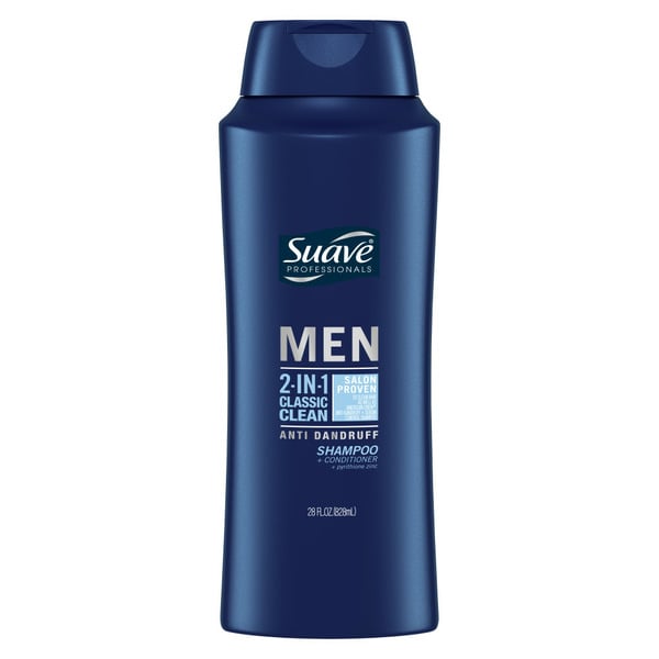 Hair Care Suave 2In1 Antidandruff Shampoo & Conditioner Classic Clean hero