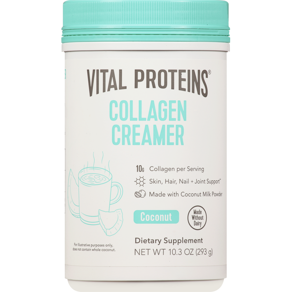 Protein & Collagen Supplements Vital Proteins Collagen Creamer, Coconut hero