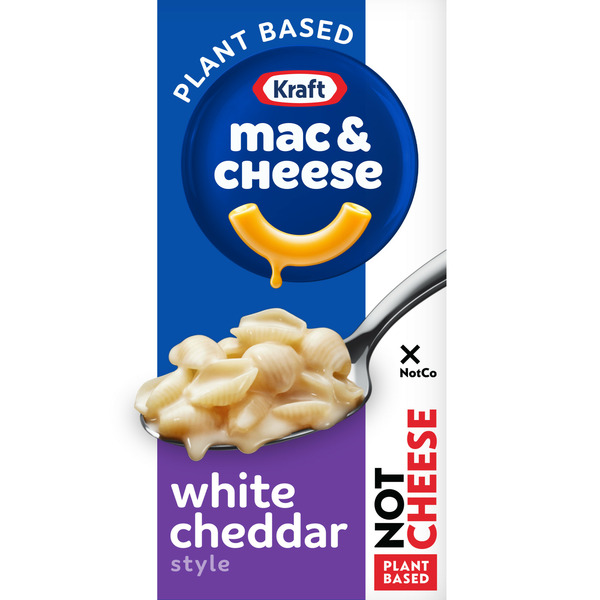 Kraft Plant Based Mac & Cheese, White Cheddar hero