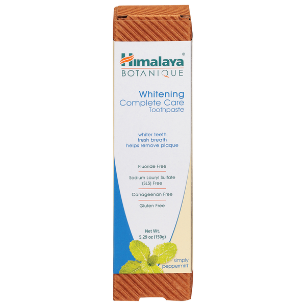 Oral Hygiene Himalaya Toothpaste, Whitening, Complete Care, Simply Spearmint hero