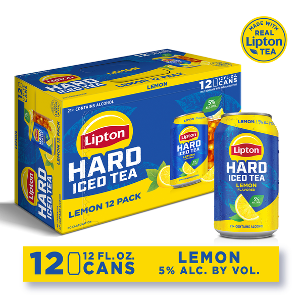 Beers & Coolers Lipton Hard Iced Tea Hard Iced Tea, Flavored Malt Beverage hero