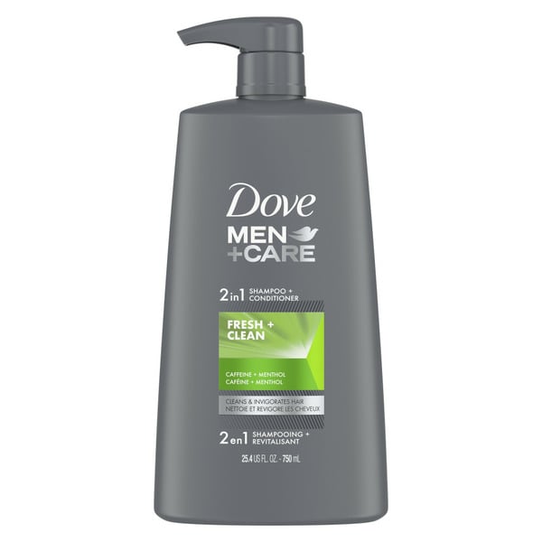 Hair Care Dove Men+Care 2-In-1 Shampoo And Conditioner Fresh And Clean hero