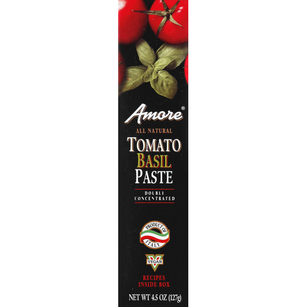 Pasta Sauce Amore Tomato Basil Paste, Double Concentrated hero