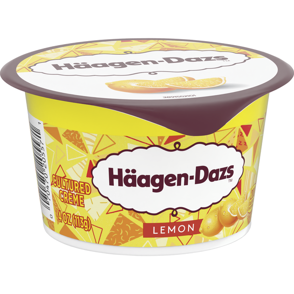 Yogurt Haagen-Dazs Cultured Cream Lemon Yogurt Style Snack hero