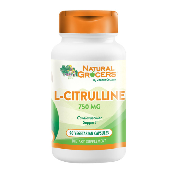 Supplement Combinations Natural Grocers 750mg L-Citrulline Vegetarian Capsules hero