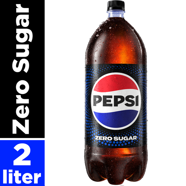 Soda Pepsi Zero Sugar Cola Soda hero