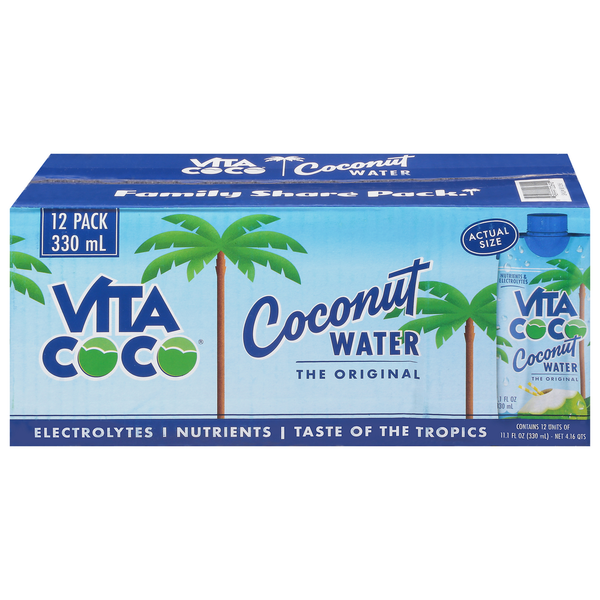 Water, Seltzer & Sparkling Water Vita Coco Coconut Water, The Original hero