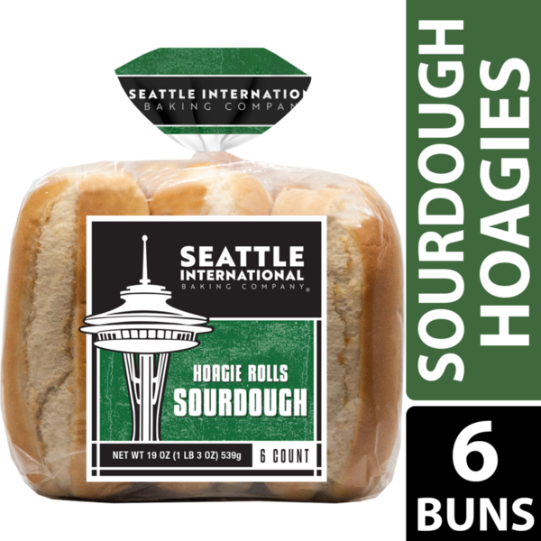 Buns & Rolls Seattle Sourdough Baking Company Hoagie Rolls, Sourdough hero