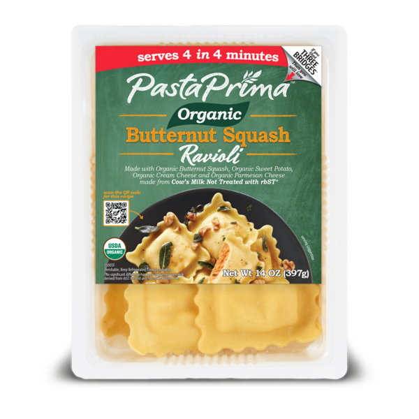 Prepared Meals Pasta Prima Organic Butternut Squash Ravioli hero