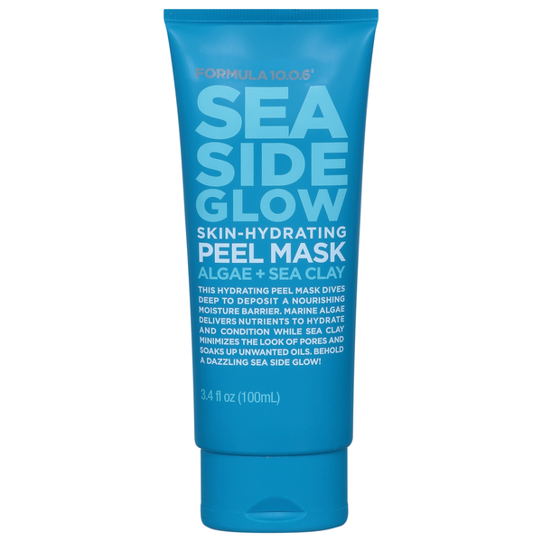 Facial Care Formula 10.0.6 Peel Mask, Sea Side Glow, Skin Hydrating, Algae + Sea Clay hero