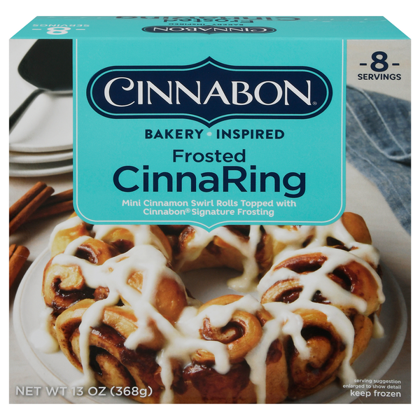 Frozen Dessert Cinnabon CinnaRing, Frosted hero