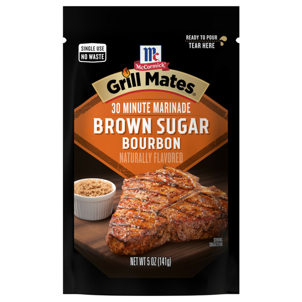 Spices & Seasonings McCormick® Brown Sugar Bourbon Single Use Marinade hero