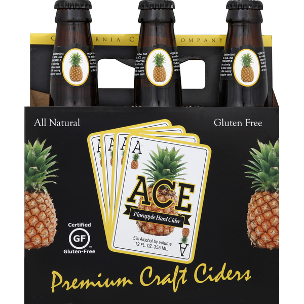 Ciders ACE Hard Cider, Pineapple, Sonoma County hero