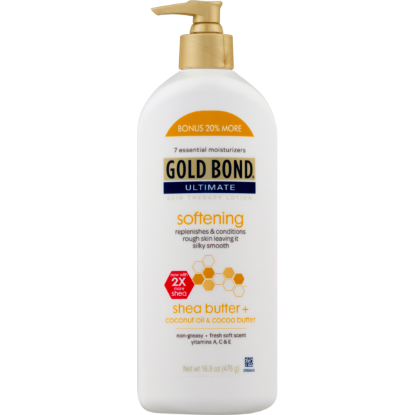 Body Lotions & Soap Gold Bond Skin Therapy Lotion, Softening, Shea Butter hero