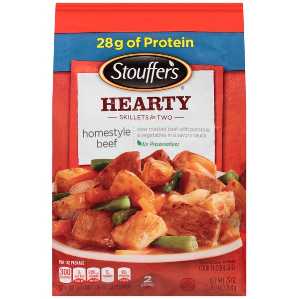 Frozen Meals Stouffer's Homestyle Beef hero