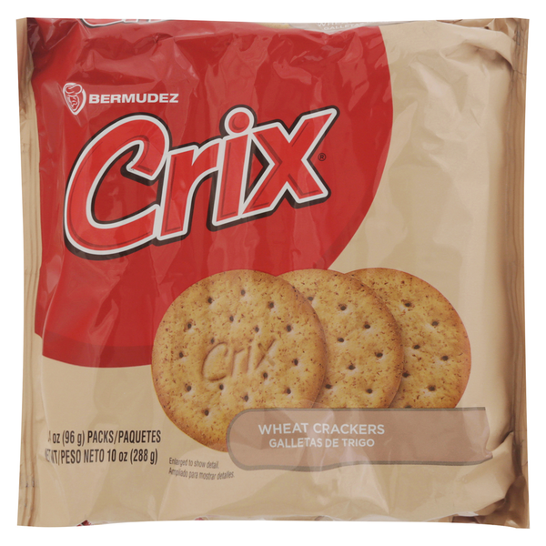 Crackers Bermudez Crix Crackers, Wheat hero