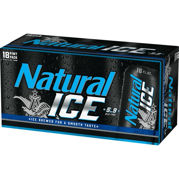 Beers & Coolers Natural Ice Lager Beer hero