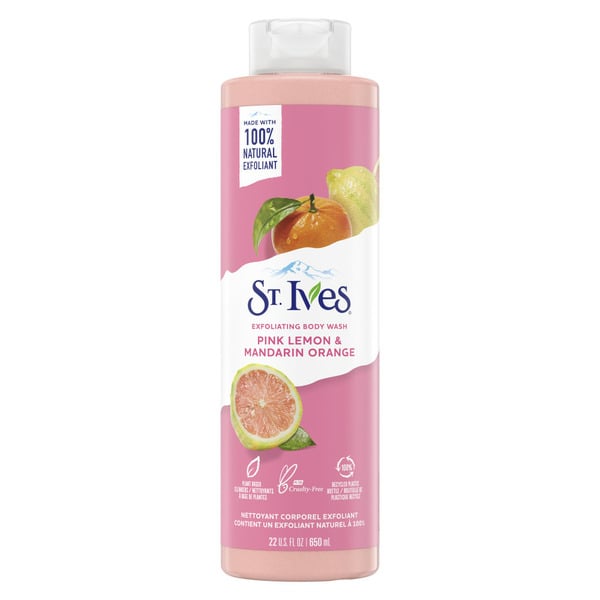 Facial Care St. Ives Body Wash Pink Lemon & Mandarin Orange hero