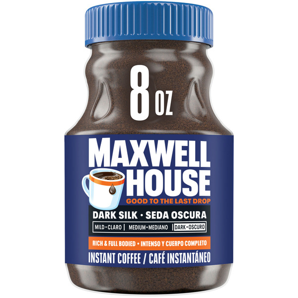 Coffee Maxwell House COFFEE-INSTANT Dark Silk hero