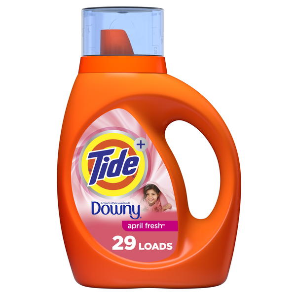 Laundry Tide Plus A Touch of Downy Liquid Laundry Detergent hero