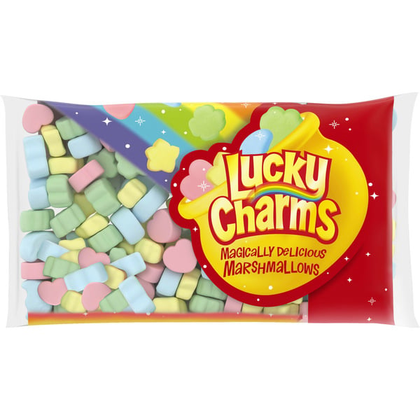 Baking Ingredients Jet-Puffed Lucky Charms Shaped Magically Delicious Marshmallows hero