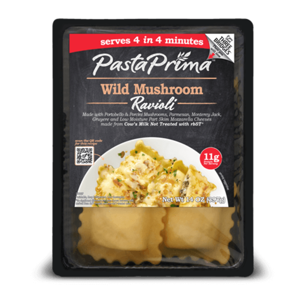 Prepared Meals Pasta Prima Wild Mushroom Ravioli hero