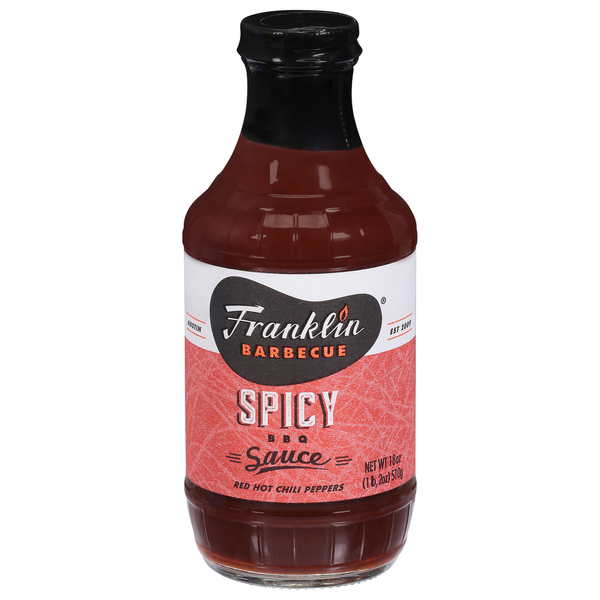 Marinades & Meat Preparation Franklin Barbecue BBQ Sauce, Spicy hero