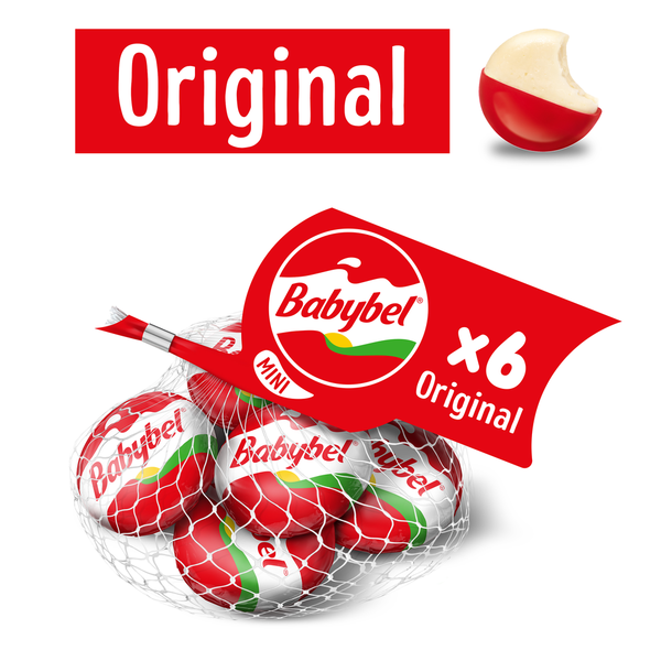 Specialty Cheeses Babybel Mini Original Snack Cheese, 6 Pack hero