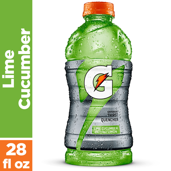 Energy & Sports Drinks Gatorade Lime Cucumber Artificially Flavored Thirst Quencher hero