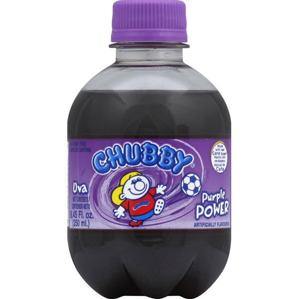 Soft Drinks Chubby Soda, Purple Power hero