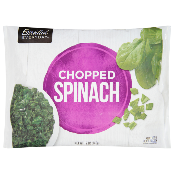 Frozen Produce Essential Everyday Spinach, Chopped hero