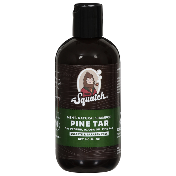 Hair Care Dr. Squatch Natural Shampoo, Men's, Pine Tar hero