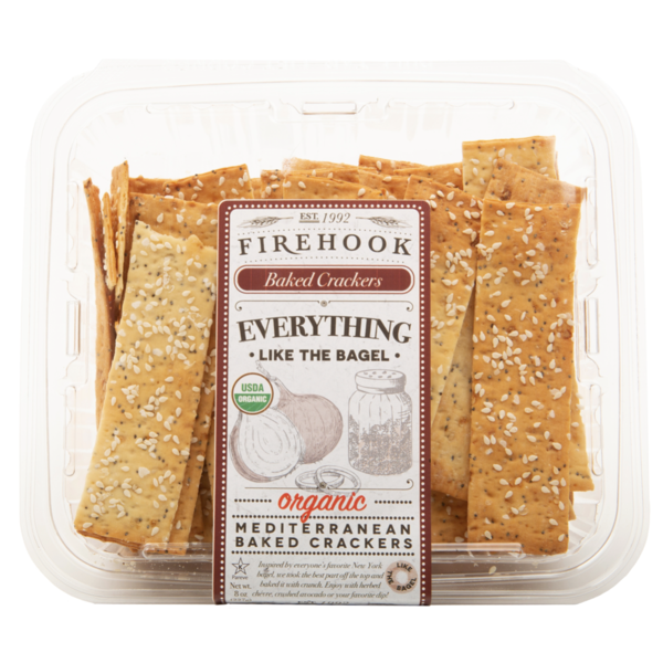 Crackers Firehook Everything Organic Baked Crackers hero